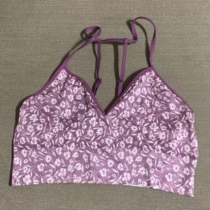 Anthropologie Floral Bra Bralette